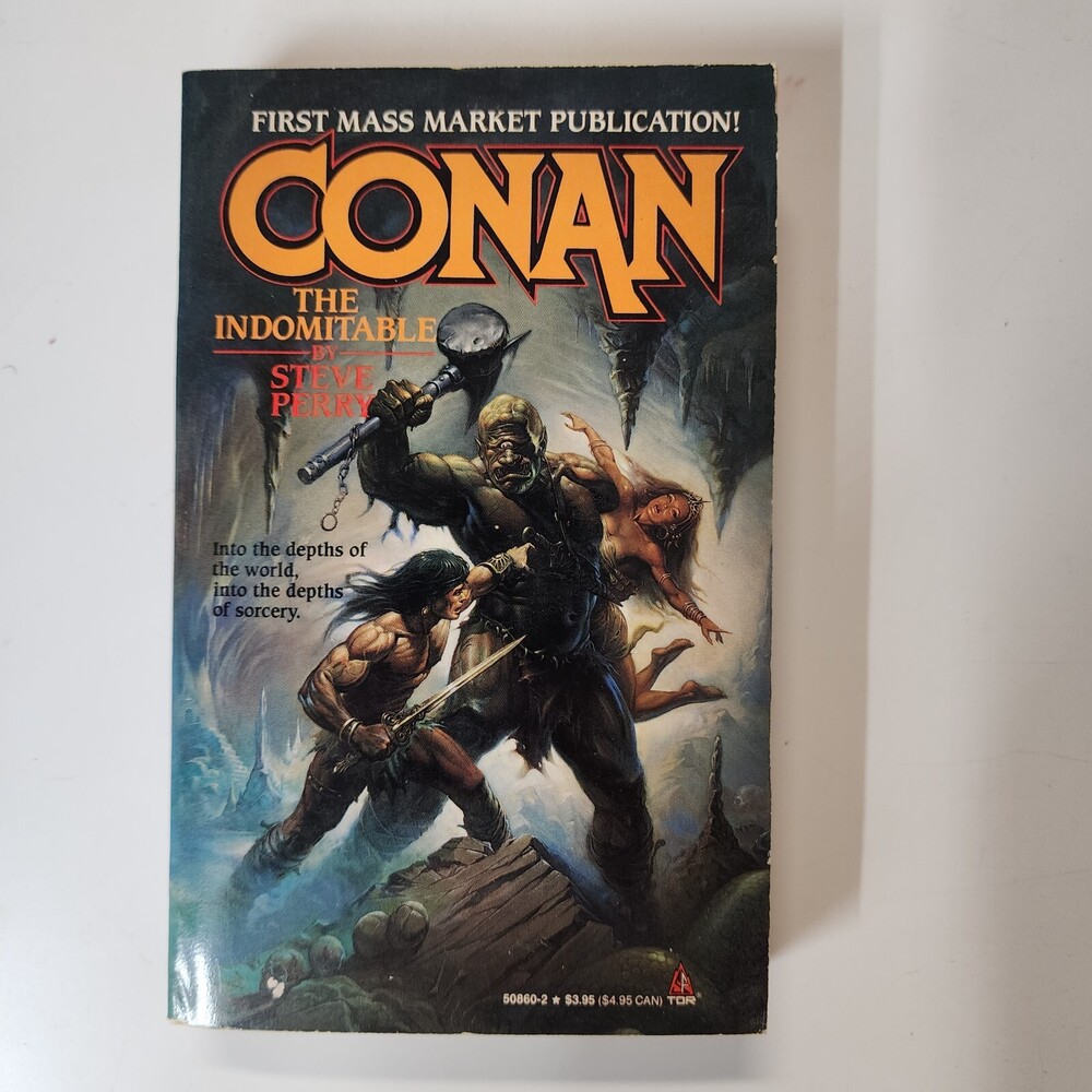 Conan Ser.: Conan the Indomitable by Steve Perry (1990, UK- A Format Paperback)